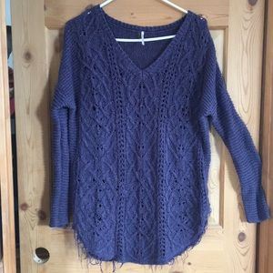 Periwinkle blue sweater